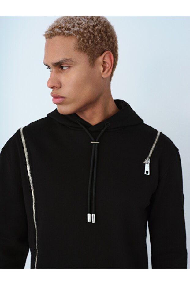 Relax Fit Erkek Sweatshirt - 4