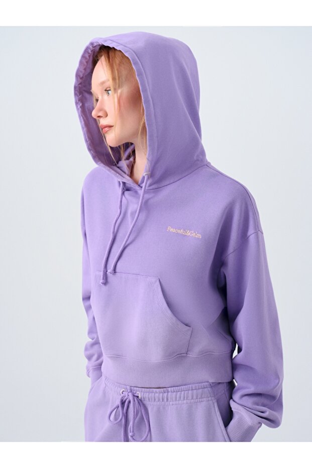 Regular Fit Kadın Sweatshirt - 4