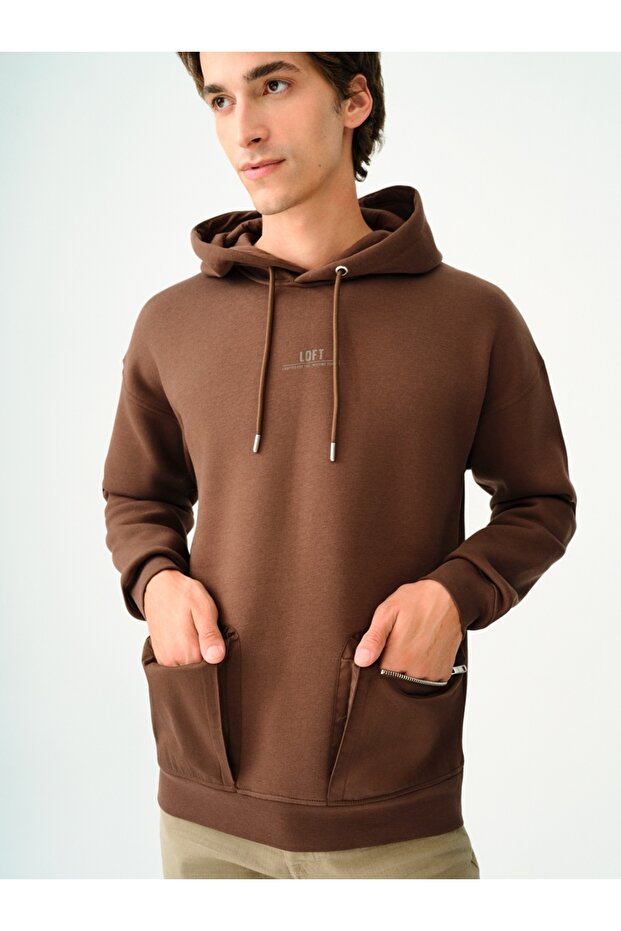 Oversize Erkek Sweatshirt - 5