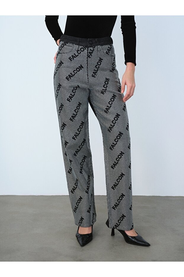 Straight Regular Fit Kadın Pantolon - 2