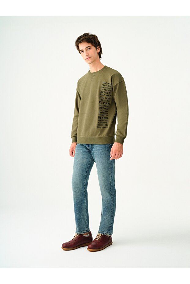 Oversize Erkek Sweatshirt - 2