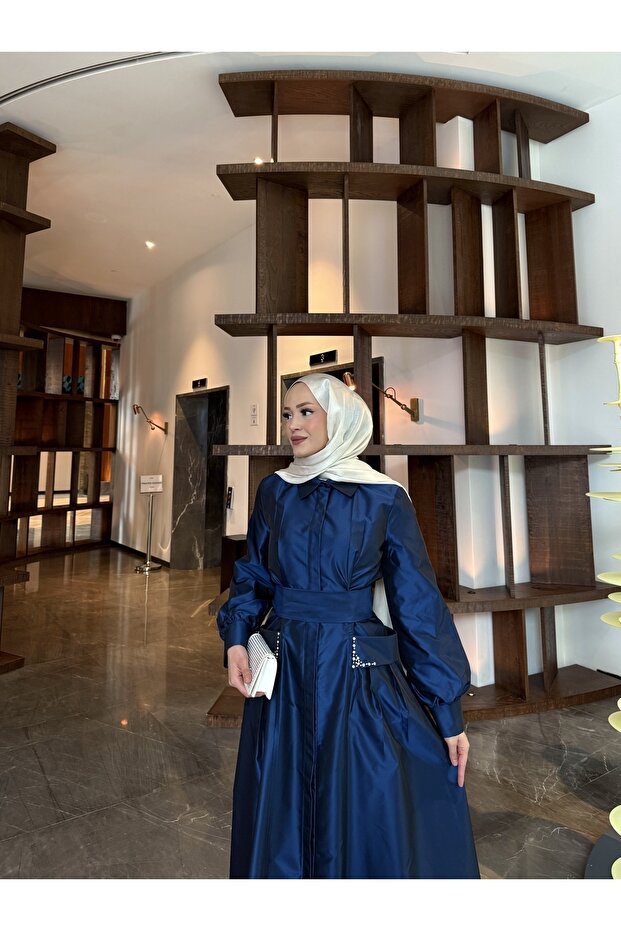 Tafta Elbise 32-2328 - 6