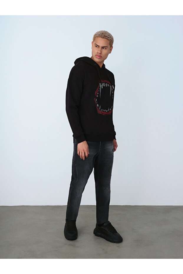 Oversize Erkek Sweatshirt - 7