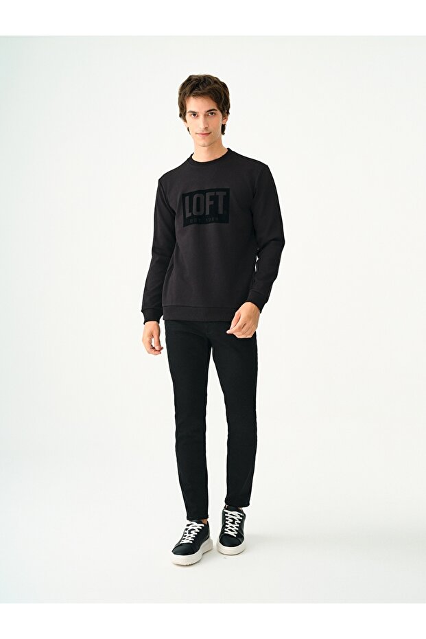 Regular Fit Erkek Sweatshirt - 2