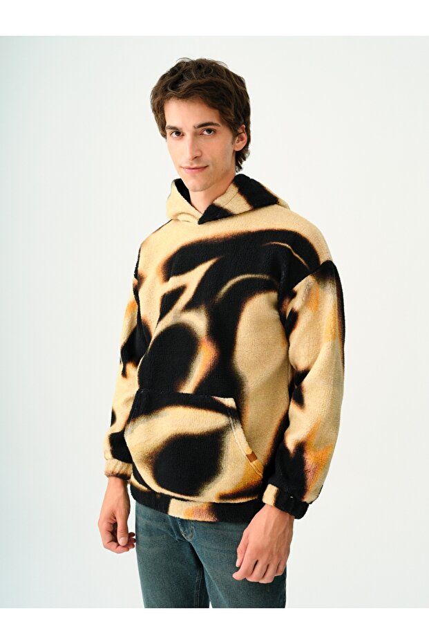 Oversize Fit Erkek Sweatshirt - 1