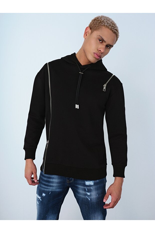 Relax Fit Erkek Sweatshirt - 8