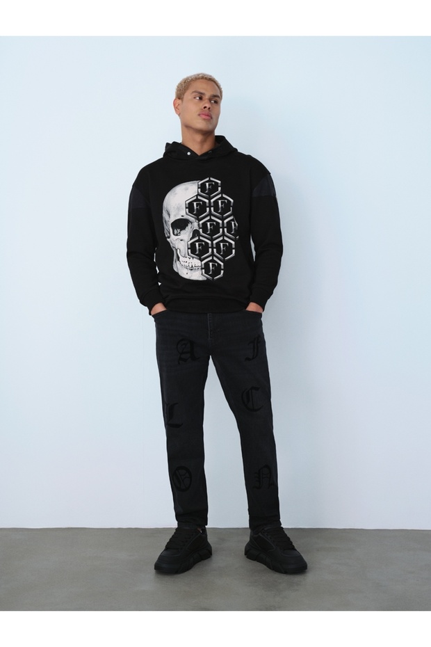 Oversize Erkek Sweatshirt - 2