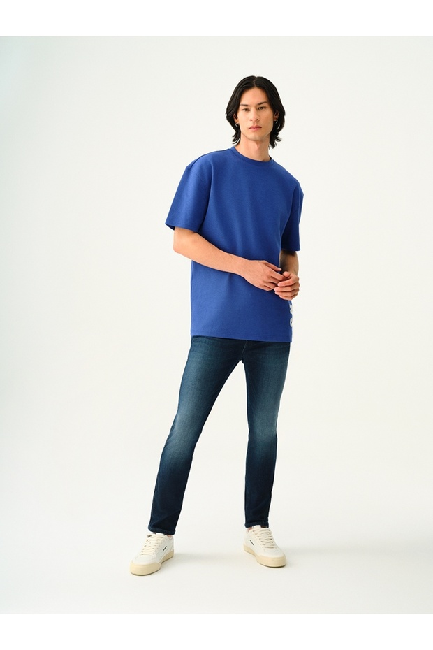 Oversize Fit Erkek Tshirt K.kol - 4