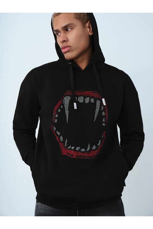 Oversize Erkek Sweatshirt - 6