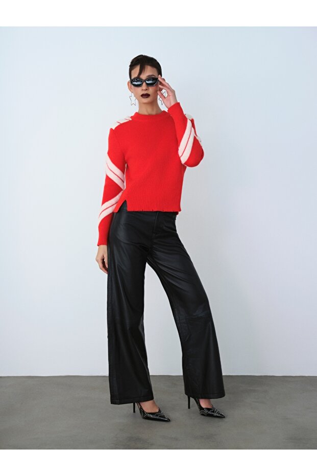 Regular Fit Kadın Kazak - 2