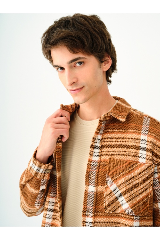 Regular Fit Erkek Gömlek U.kol - 5