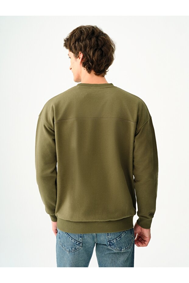 Oversize Erkek Sweatshirt - 3