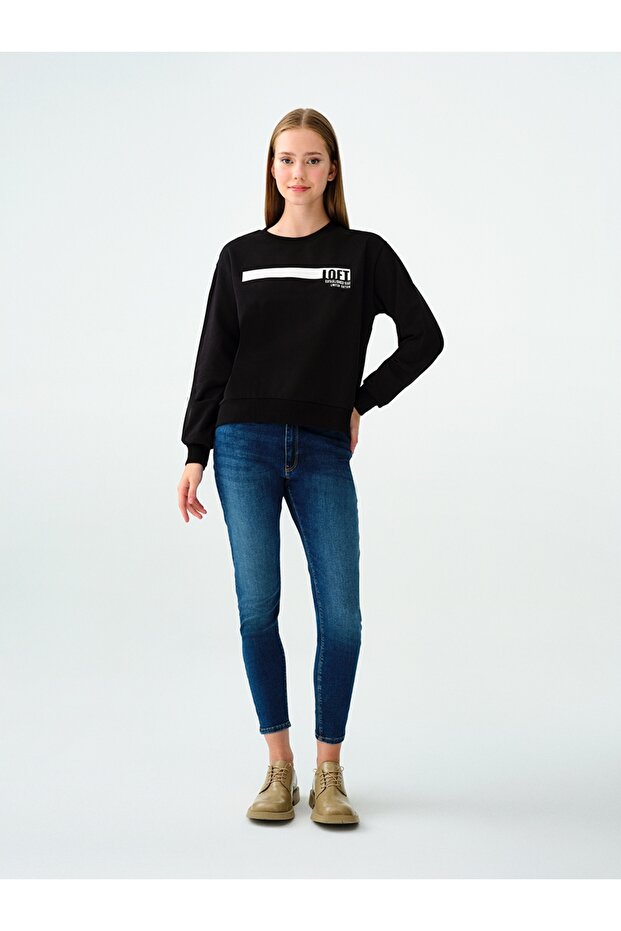 Regular Fit Kadın Sweatshirt - 2