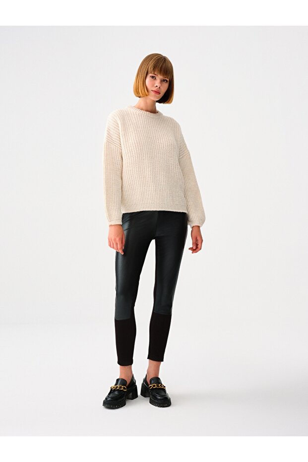 Oversize Kadın Kazak - 2