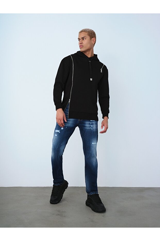 Relax Fit Erkek Sweatshirt - 2