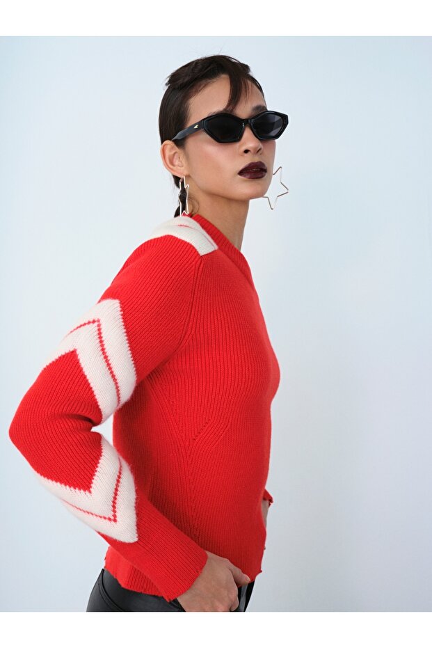 Regular Fit Kadın Kazak - 5