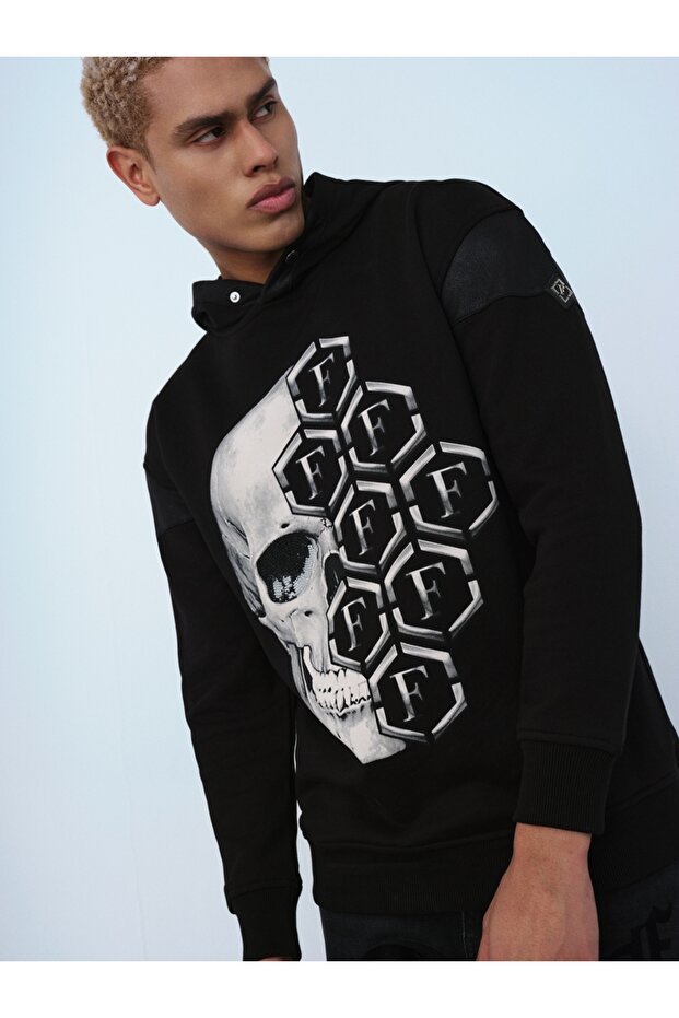 Oversize Erkek Sweatshirt - 6