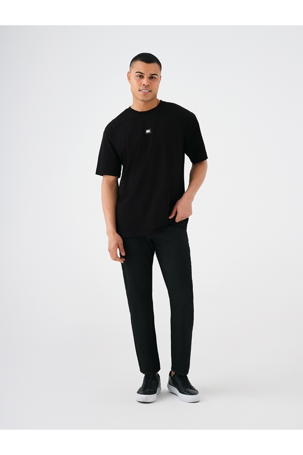 Oversize Fit Erkek Tshirt K.kol - 1
