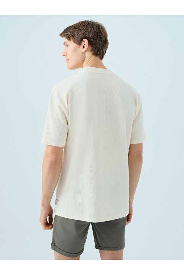 Oversize Fit Erkek Tshirt K.kol - 3