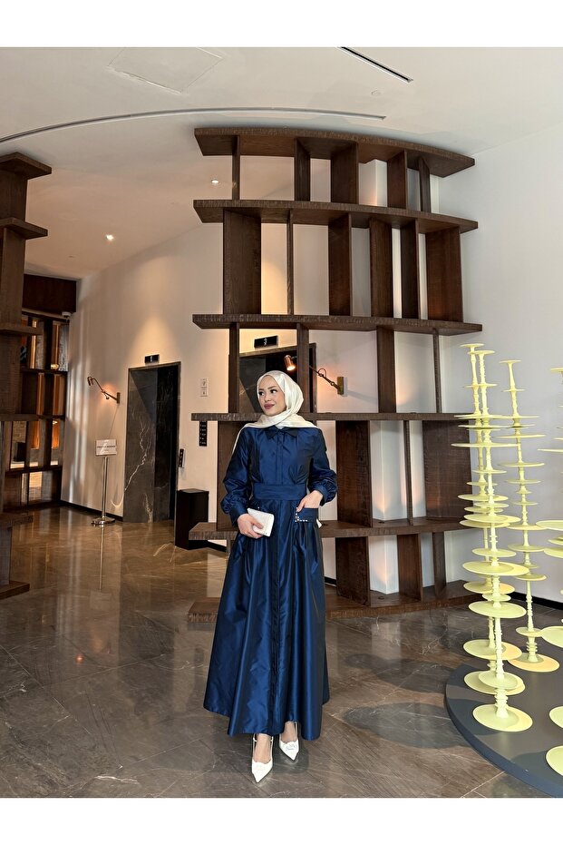 Tafta Elbise 32-2328 - 1