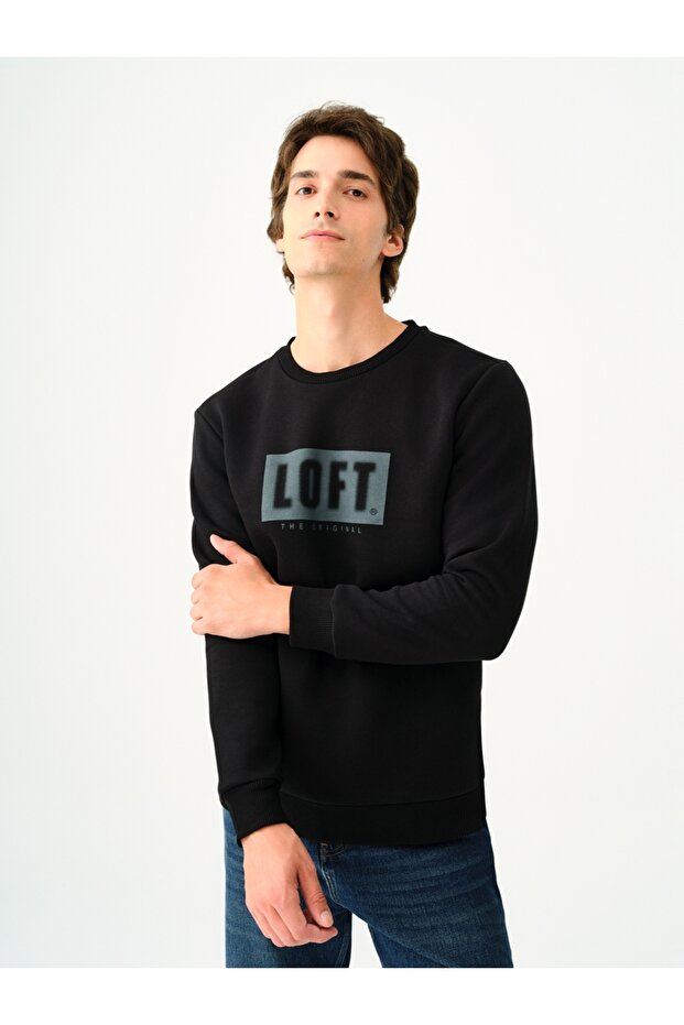 Regular Fit Erkek Sweatshirt - 1