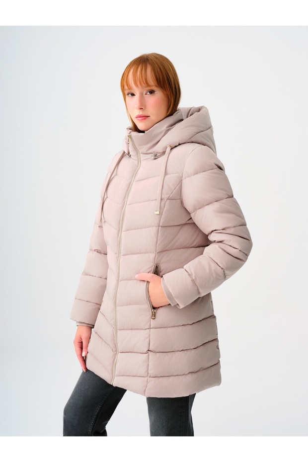 Regular Fit Kadın Kaban - 4