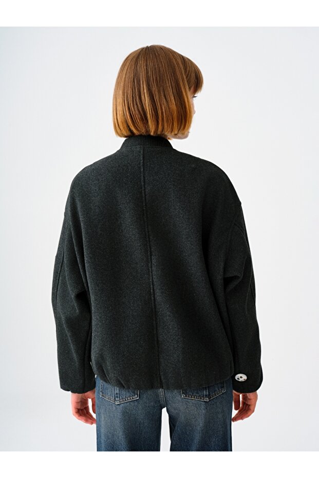 Loose Fit Kadın Mont - 3