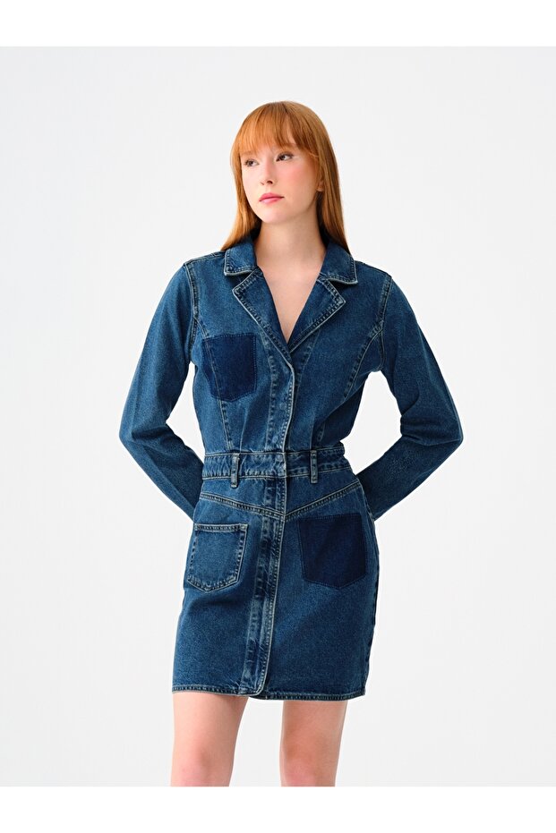 Slim Fit Kadın Elbise - 1