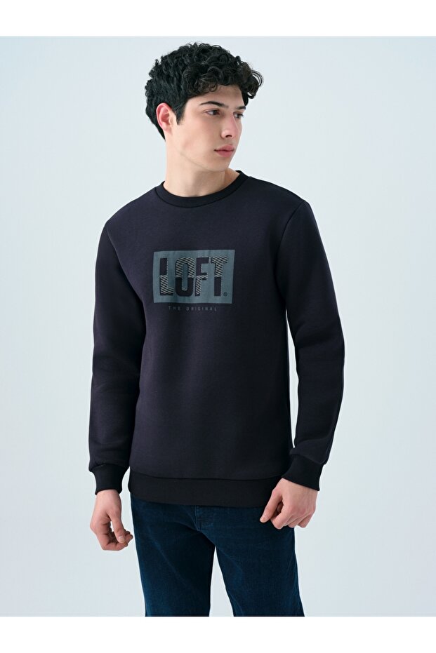 Erkek Sweat Lf2038245 Navy - 1