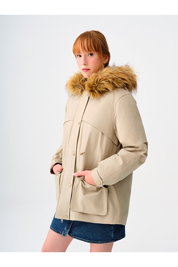 LF2036677 Model Palton de damă - 1