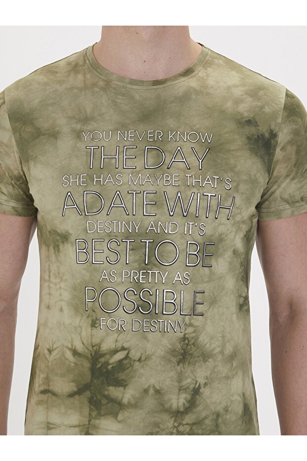 Slim Fit Erkek Tshirt K.kol - 4