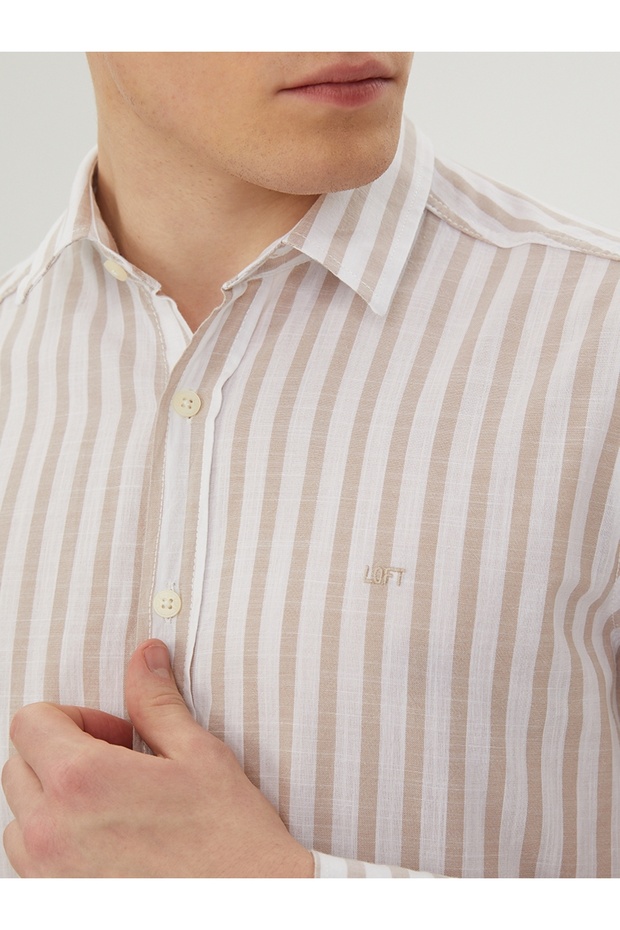 Regular Fit Erkek Gömlek U.kol - 2