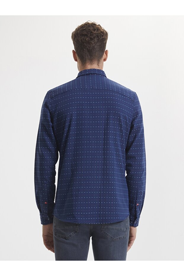 Regular Fit Erkek Gömlek U.kol - 3