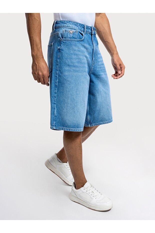 Baggy Fit Erkek Şort - 4