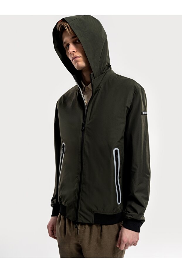 Regular Fit Erkek Mont - 4