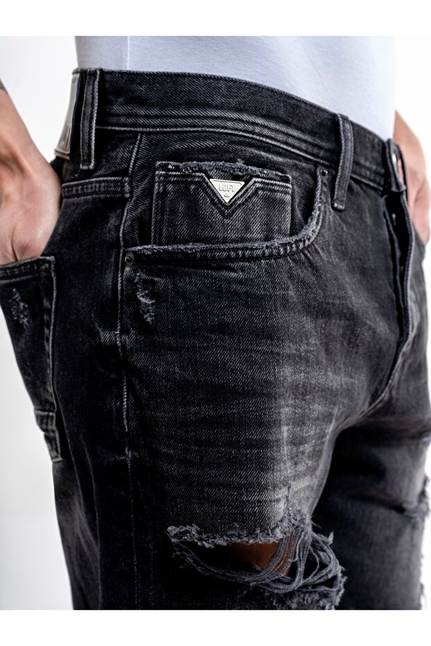 Straight Fit Erkek Şort - 5