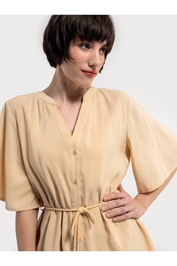 Loose Fit Kadın Elbise - 4