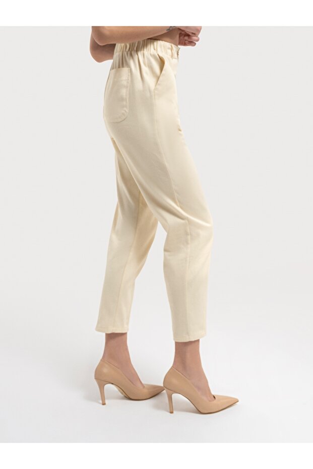 Slouchy Fit Kadın Pantolon - 4