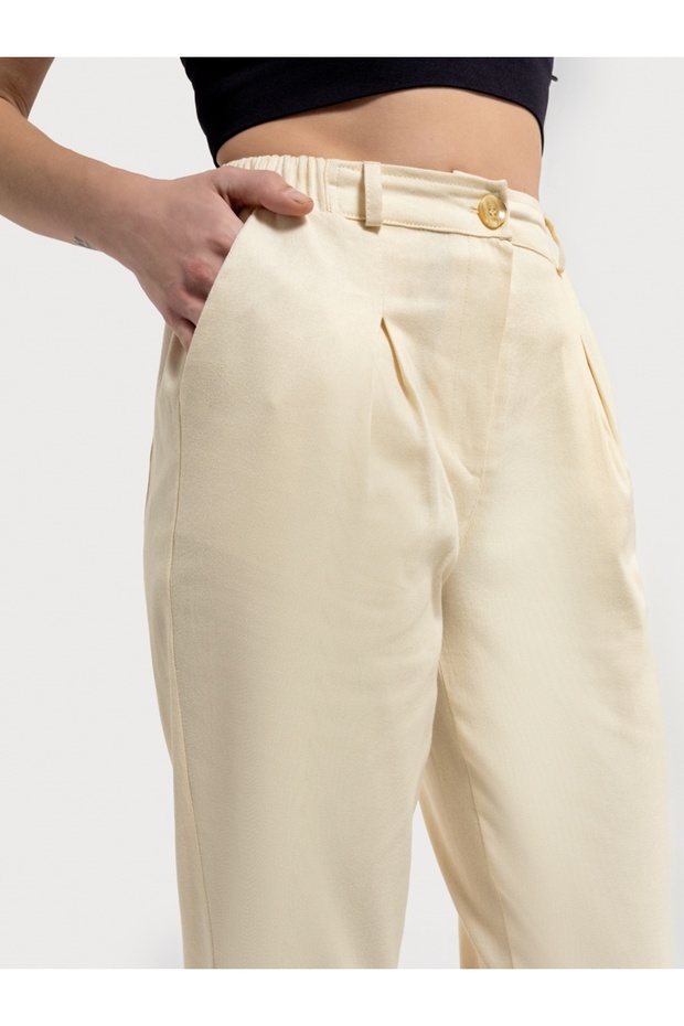 Slouchy Fit Kadın Pantolon - 5