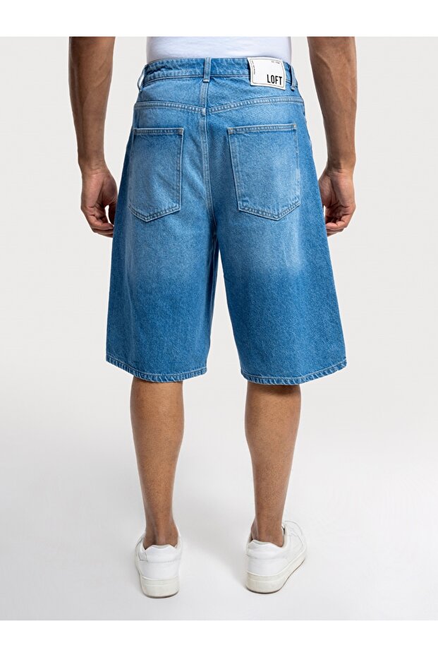 Baggy Fit Erkek Şort - 3