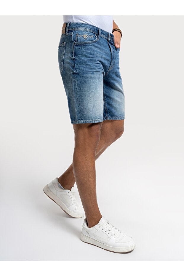 Slim Fit Erkek Şort - 4