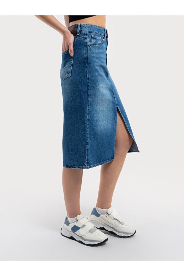 Regular Fit Kadın Etek - 4