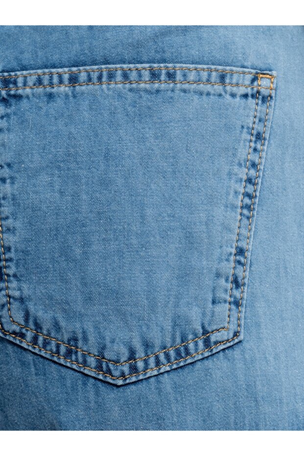 Wide Leg Regular Fit Kadın Pantolon - 7