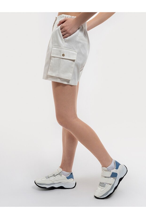 Regular Fit Kadın Şort - 4
