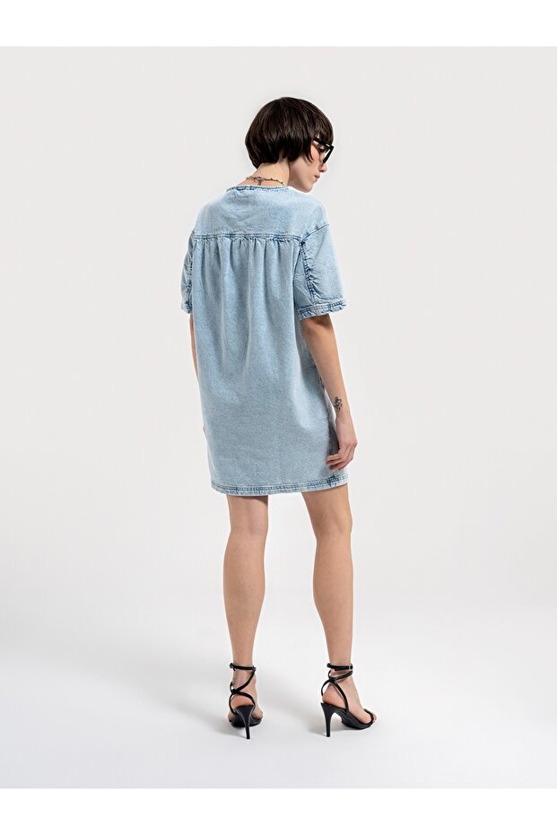 Loose Fit Kadın Elbise - 2