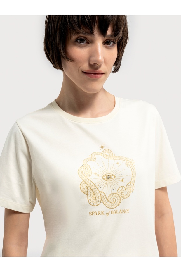 Regular Fit Kadın Tshirt K.kol - 4