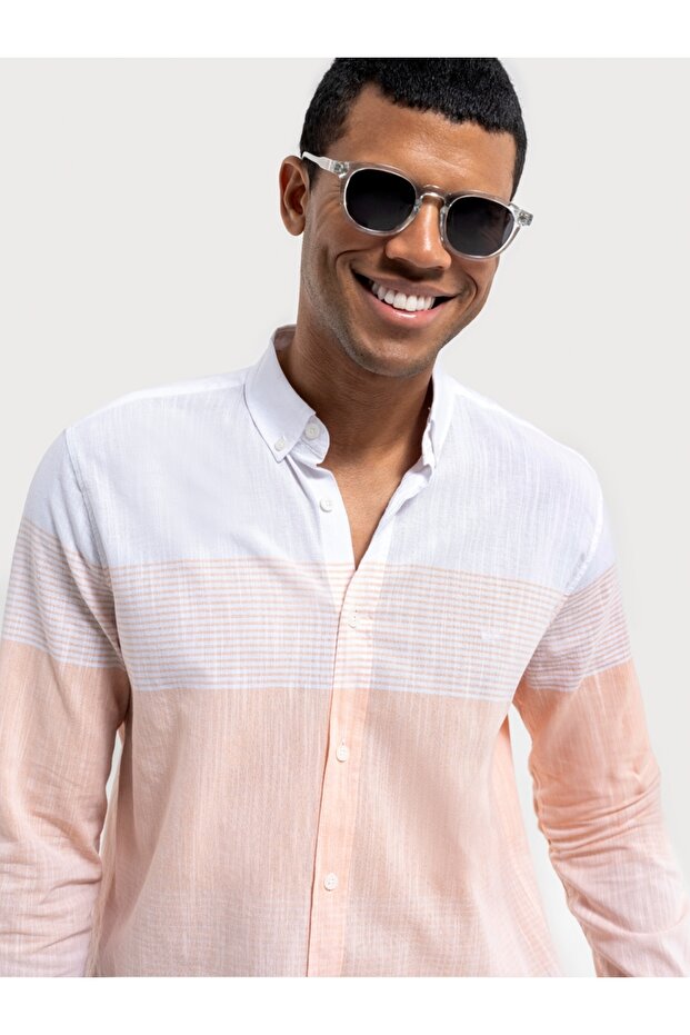 Regular Fit Erkek Gömlek U.kol - 4