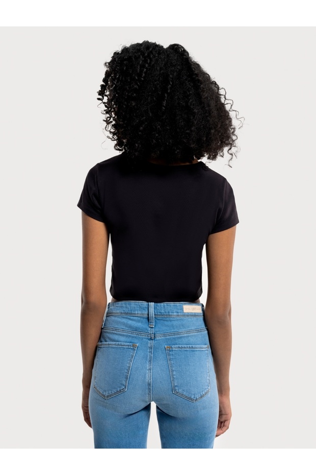 Crop Kadın Tshirt K.kol - 3