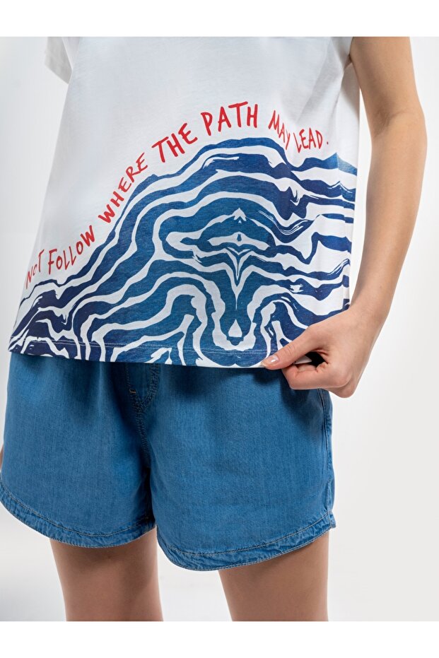 Regular Fit Kadın Tshirt K.kol - 4