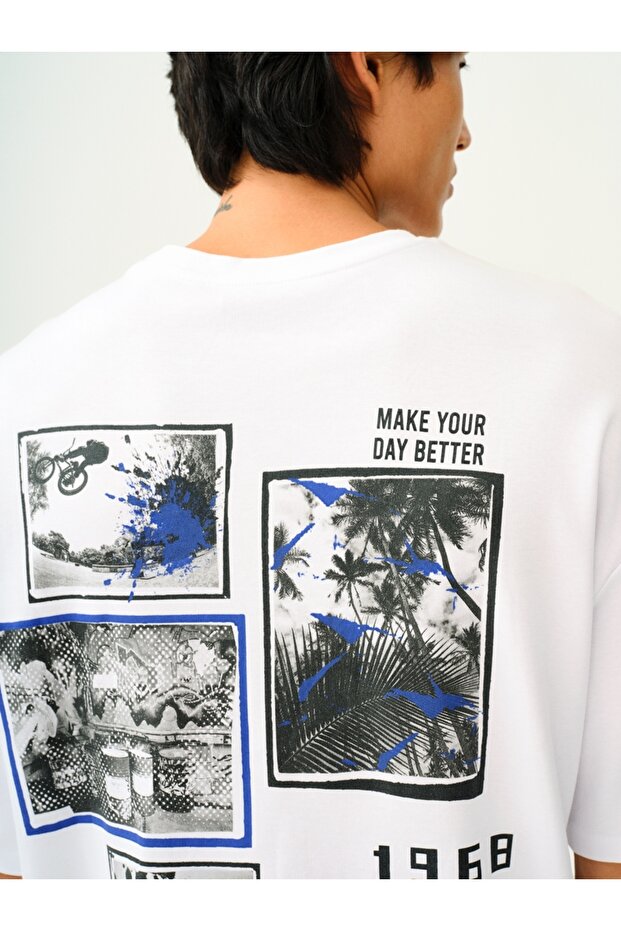 Erkek Baskılı Tişört - 5